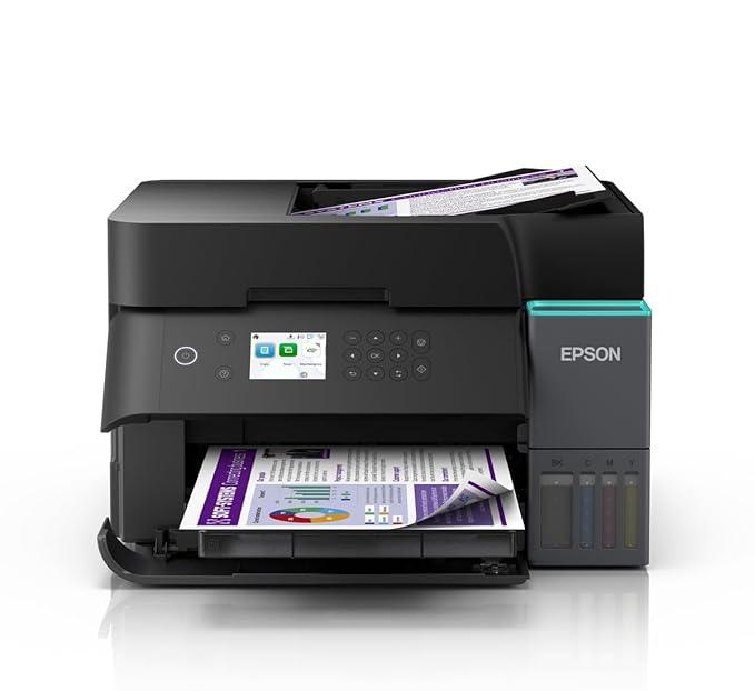 [C11CL43403-NO-RCD] Epson Eco Tank L6370 A4 All-in-One Inkjet Printer C11CL43403 – Professional Grade Wi-Fi Duplex Ink Tank Printer with ADF for Office, Business, and High-Volume Printing