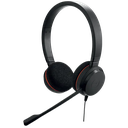 Jabra Evolve 20 Wired Stereo Headset USB-A Noise Cancelling Microphone 4999-823-169 – Professional Grade Office Headset for Calls, Customer Support, and Unified Communications