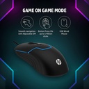 HP USB Gaming Mouse M100S Black - 4QM87AA