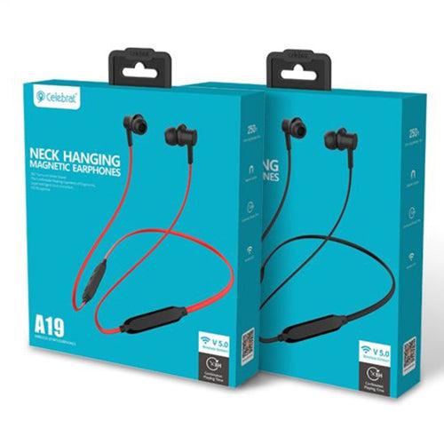 Celebrat A16 Magnetic Neckhanging Bluetooth Headset - Active Noise Cancellation