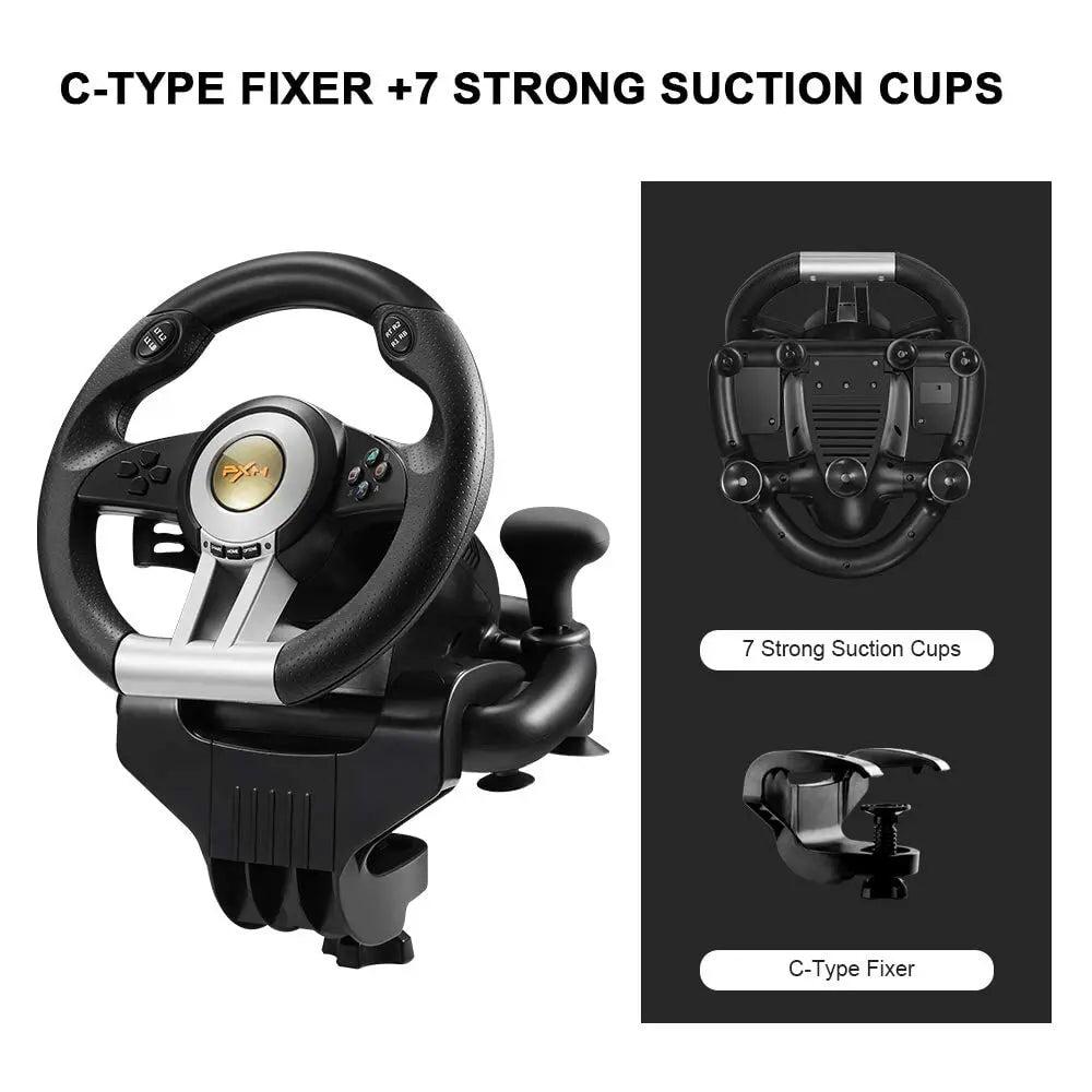 Pxn V3 PRO Racing Wheel PC Game Steering Wheel, Driving Wheel Volante PC 180 Degree
