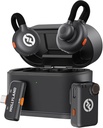 Hollyland LARK M2S Combo 2-Person Wireless Microphone System for Cameras and Mobile Devices