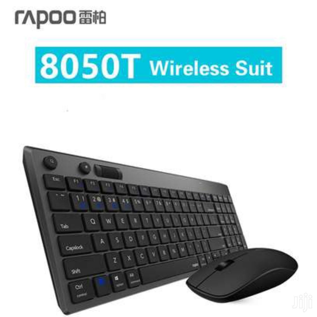 Rapoo Multi-mode Wireless Keyboard & Mouse 8050T – Bluetooth