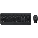 Rapoo Wireless Optical Mouse & Keyboard, Black - X3500