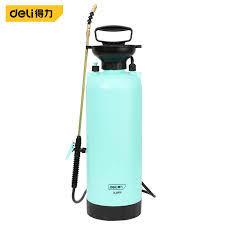 Deli DL581110 10L Sprayer – Heavy Duty Metal Lance Garden and Workshop Pressure Sprayer with Adjustable Mist to Stream Function for DIY Use