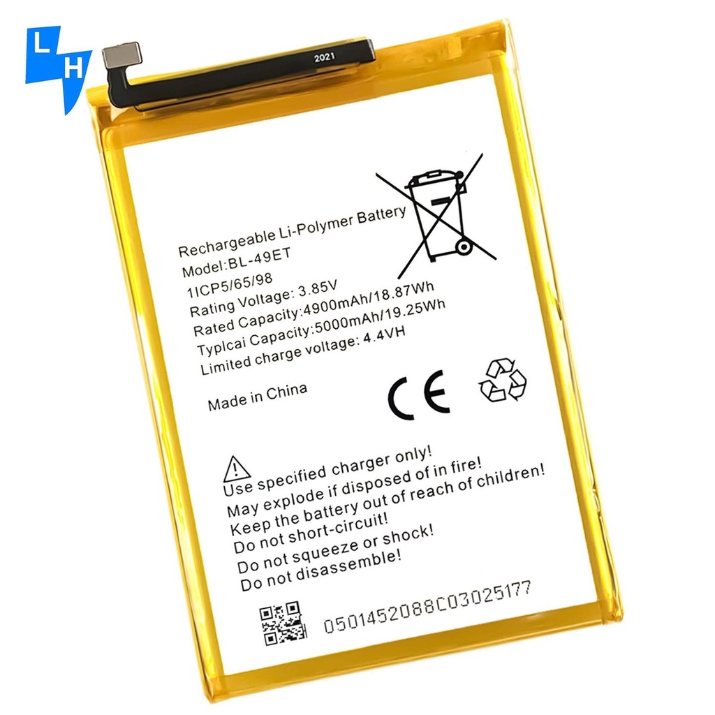 Tecno Pouvoir 3 Air Smartphone Replacement Battery (BL-49ET)