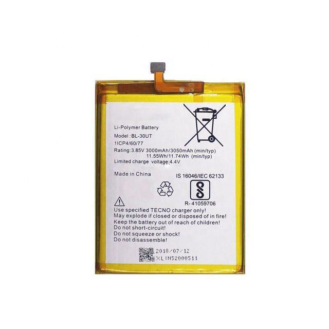 Tecno Camon CM Smartphone Replacement Battery (BL-30UT)