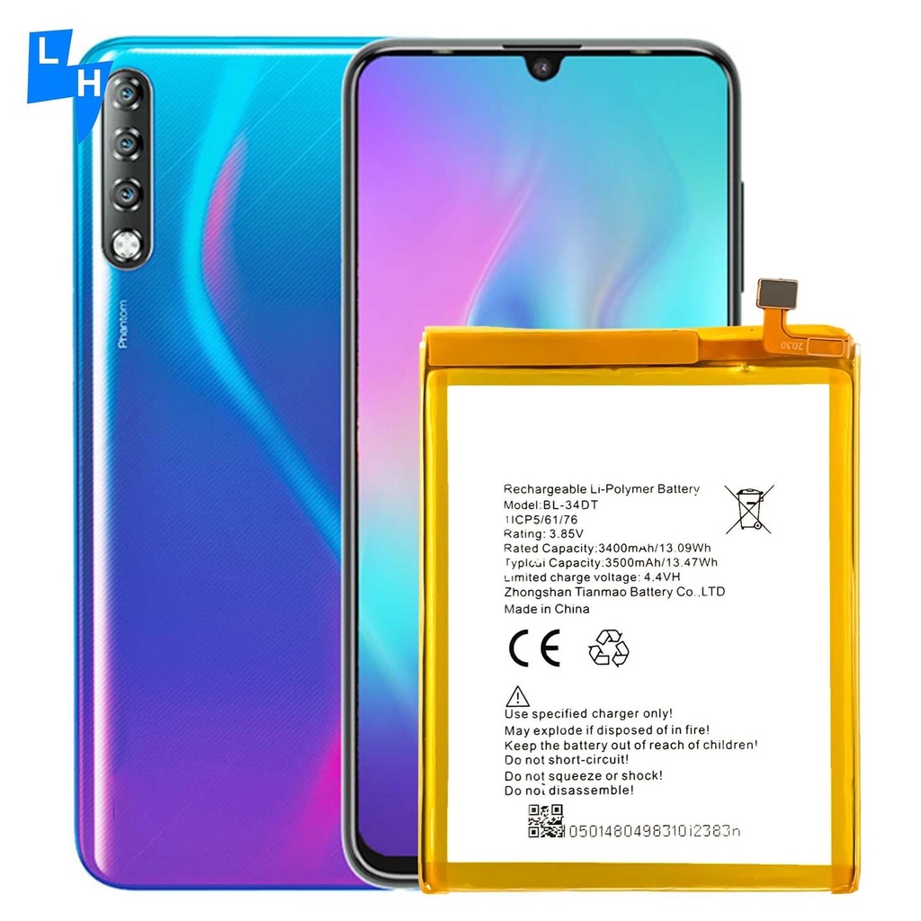 Tecno Camon 12 Pro Smartphone Replacement Battery (BL-34DT)