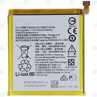 Nokia 3 Smartphone Replacement Battery (HE319)