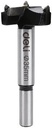 Deli EDH-MKK035-E1 35mm TCT Forstner Drill Bit – Heavy Duty Professional Wood Boring Bit for Carpentry, Furniture Making, and Construction Application