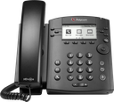 Polycom (VVX 301) Corded Business Media Phone System - 6 Line