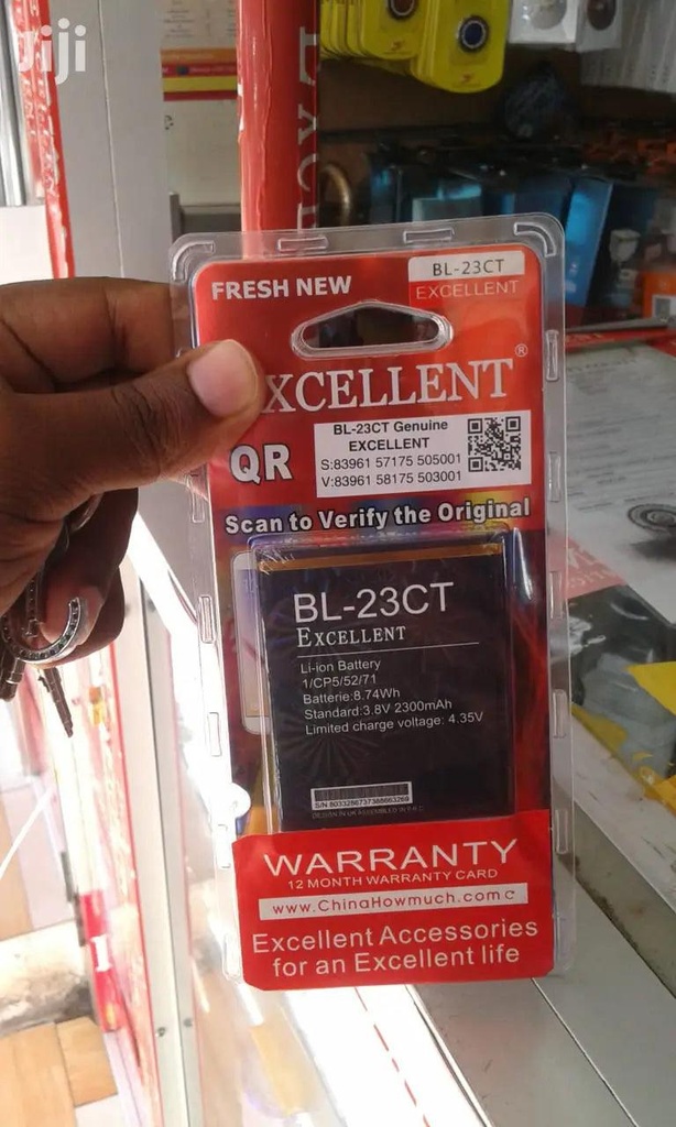 Tecno W3X Lite (BL-23CT) Replacement Battery
