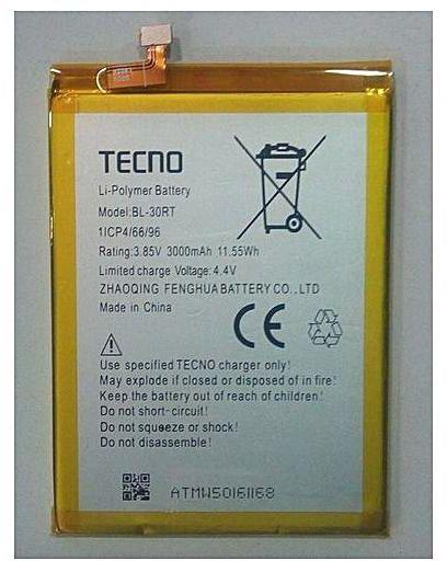 Tecno W5 Phone (BL-30RT)  Replacement Battery