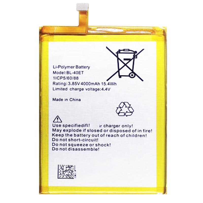 Tecno L8 Lite Phone (BL-40ET)  Replacement Battery