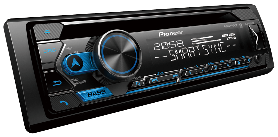 Pioneer DEH-S4250BT CD Player Media Receiver With Dual Bluetooth