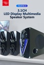 Itel 7610FSB-D 3.1CH Sub Woofer Multimedia Speaker System