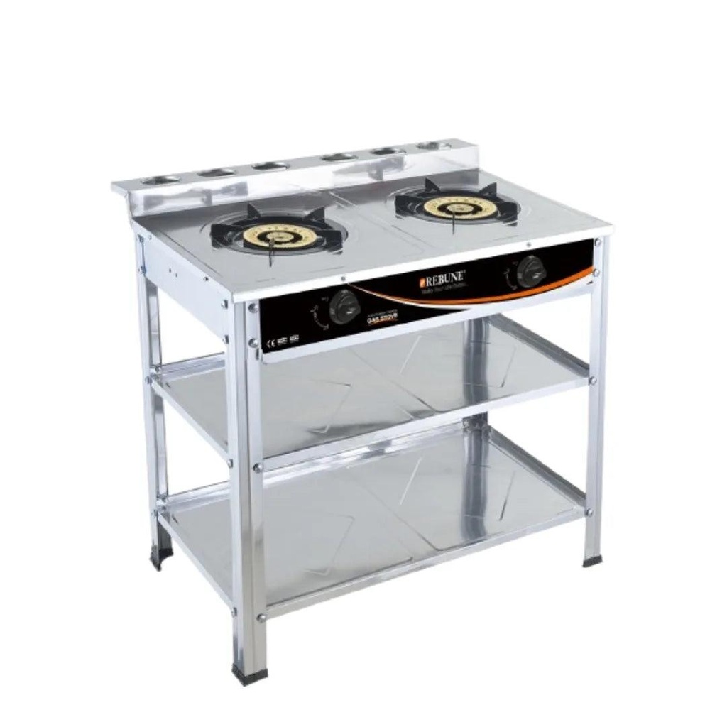 Rebune RE-4-065 Standing Gas Stove – Durable, Efficient Heating, Easy Clean