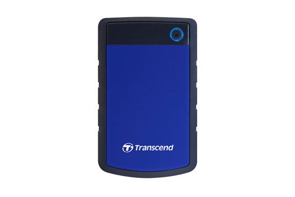 [TS2TSJ25H3B-ES-DS] Transcend 2TB External Hard Drive USB 3.1 (TS2TSJ25H3B) – Shock-Resistant Portable HDD