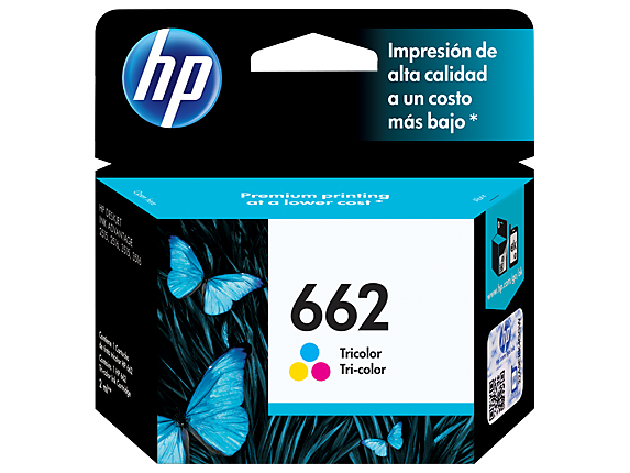 HP 662 Black Original Ink Advantage Cartridge