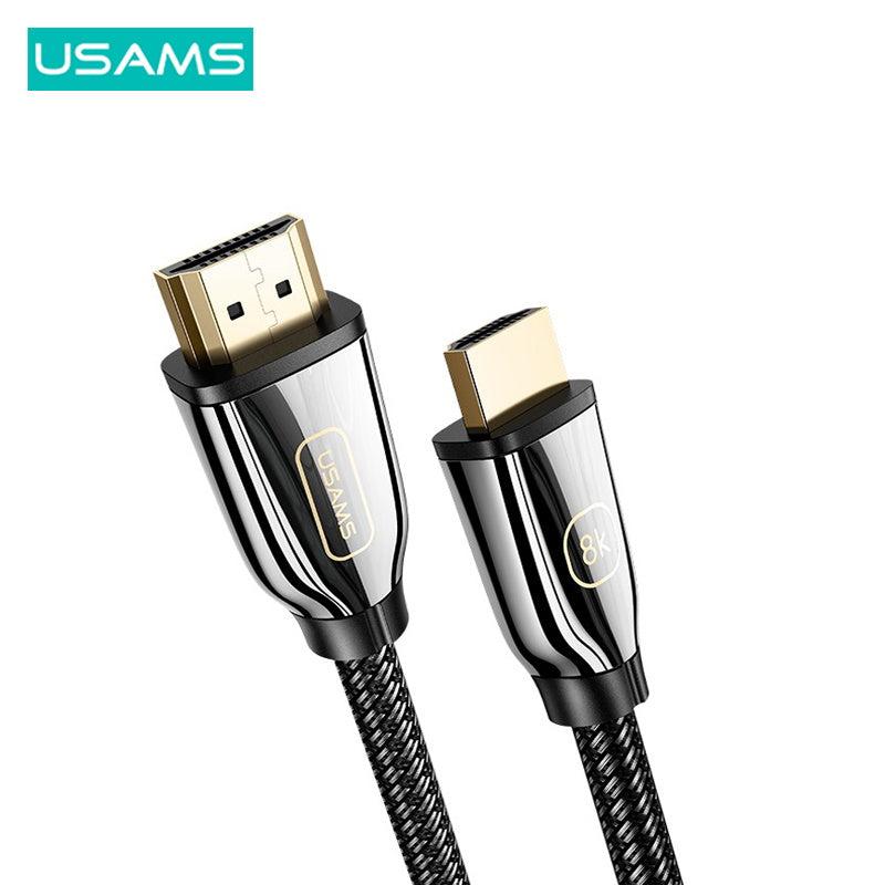 USAMS U67 Series – 8K Ultra HD HDMI to HDMI 2.1 Cable 3m(SJ498HD01)