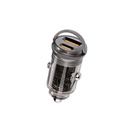 Promate TRANSDRIVE‑65W Mini Car Charger – High‑Speed USB‑C Power Delivery Car Charger for Smartphones, Tablets, and Professional Devices