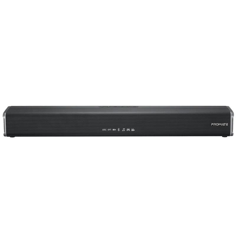 [CastBar‑60-RM-OM] Promate CastBar‑60 60W SoundBar with Subwoofer – High‑Power Premium Audio System for TV, Movies, Gaming, Home Entertainment, and Professional Use