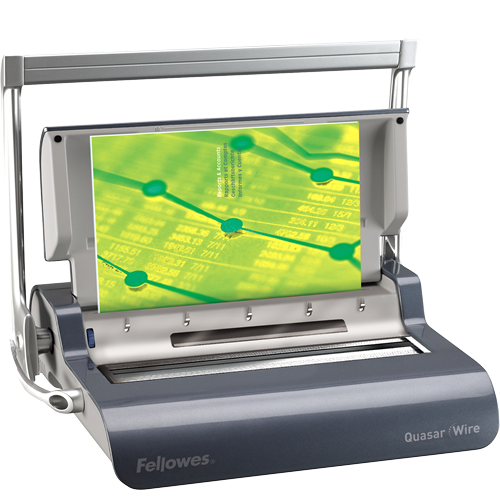 Fellowes Quasar 130 Binding Machine M Wire with CRC-(52241)