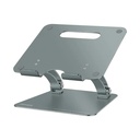 Promate DESKMATE‑7 Ergonomic Multi‑Level Aluminum Laptop Stand – Heavy Duty Adjustable Laptop Riser for Office, Home, and Professional Workstations