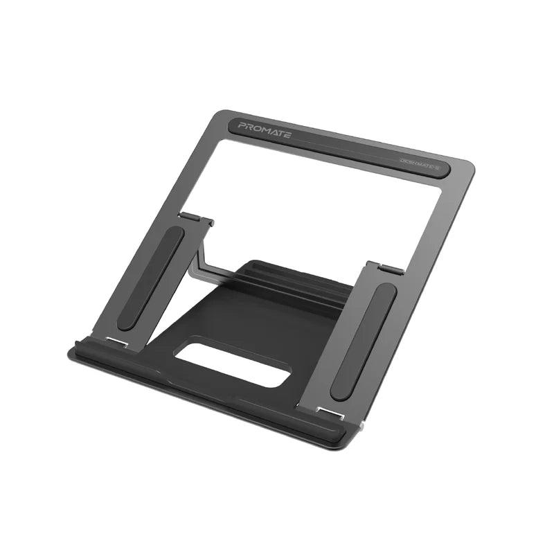 [DESKMATE‑5-RM-OM] Promate DESKMATE‑5 Multi‑Level Adjustable Laptop Stand – Heavy Duty Ergonomic Laptop Riser for Office, Home, and Professional Workstations