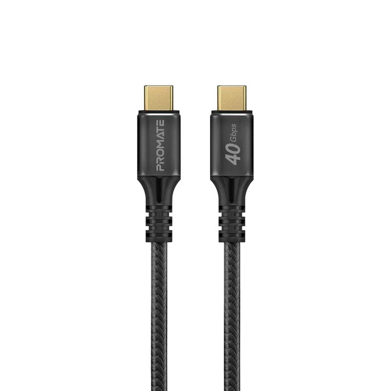 Promate POWERBOLT240-2M 240W Super Speed Fast Charging USB-C Cable – High-Power Durable Cable for Laptops, Smartphones, Tablets, and Professional Devices