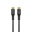 Promate POWERBOLT240-2M 240W Super Speed Fast Charging USB-C Cable – High-Power Durable Cable for Laptops, Smartphones, Tablets, and Professional Devices