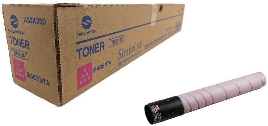 Konica Minolta TN321M Magenta Toner Cartridge - (TN321M)