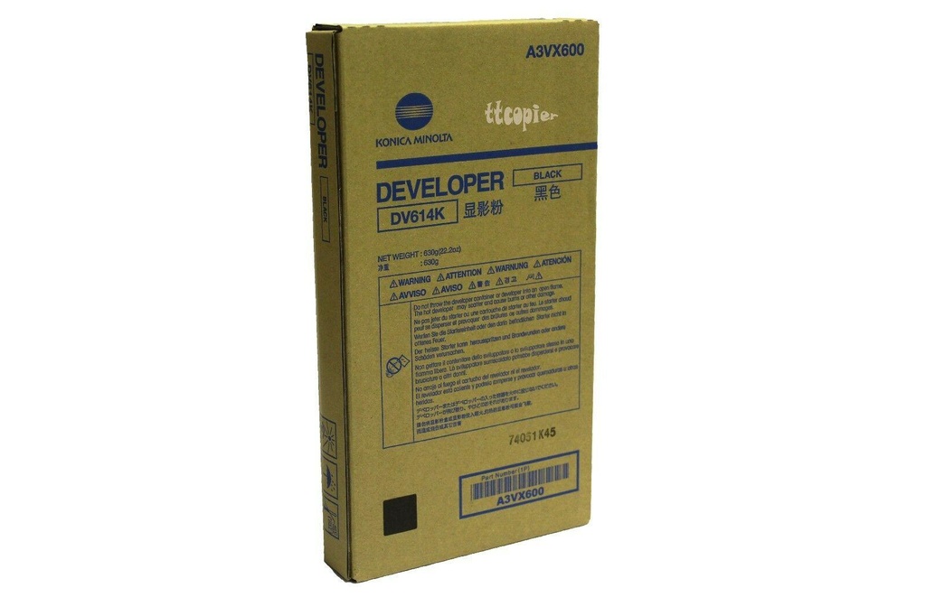 Konica Minolta developer black (A3VX600, DV614K)