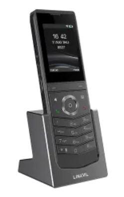 Fanvil W611W Portable Wi-Fi Phone – 4 SIP Lines, 2.4" Color Screen, IP67 Rugged, Wi-Fi 6, Bluetooth 5.0, 9-Hour Battery
