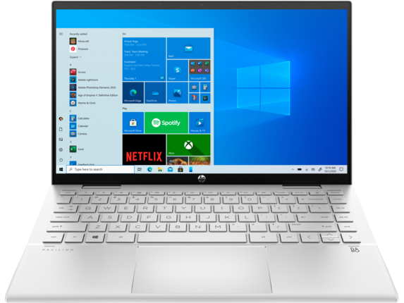 HP Pavilion x360 Faroe 19C1 Laptop Core i3-8145U dual,4GB RAM , 1TB HDD (6ZL47EA)