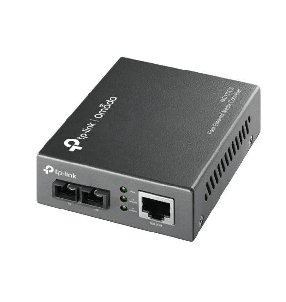 TP-Link MC110CS Single-Mode Media Converter - 10-100Mbps Ethernet to Fiber (SC, 20km)