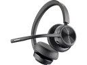 Poly Voyager Focus 2 Bluetooth Stereo Headset USB-C/A Adapter Microsoft Teams Certified 9T9J4AA – Professional Grade Hybrid Wireless and Wired Headset with Active Noise Cancelling Microphones for Office Calls, Remote Work, and Unified Communications