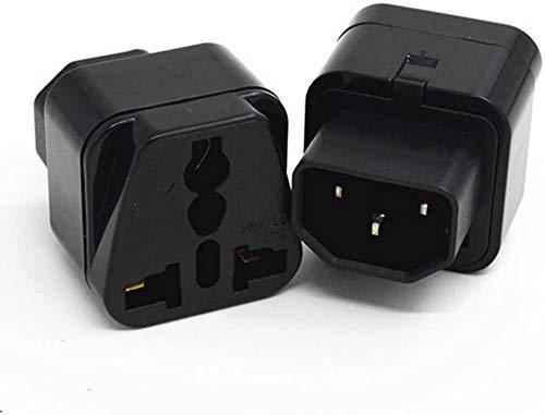 Generic Universal IEC C14 Male To C7 Female Converter