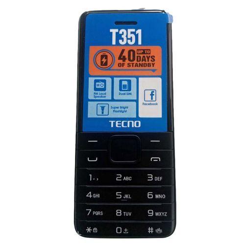 Tecno T351 Dual Sim phone - Camera - Torch - FM Radio