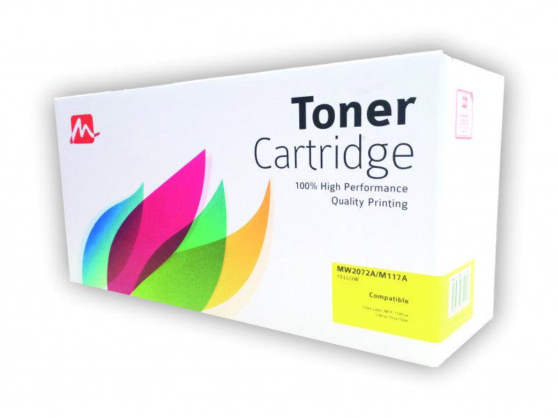 MERCURY MW2072A (117A) Yellow Toner Cartridge – High-Quality HP LaserJet Compatible