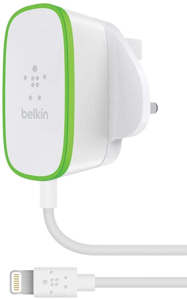 Belkin Home Charger With Lightning Cable - 1.8 Meter (F8J204DR06) - White