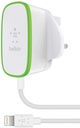 Belkin Home Charger With Lightning Cable - 1.8 Meter (F8J204DR06) - White