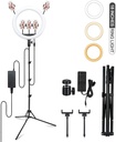 Godox LR150 18" LED Ring Light with 78'' Extendable Trip)od Stand (LR150B