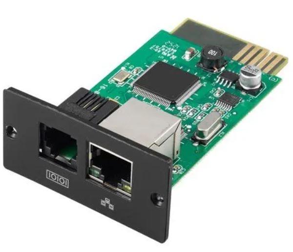 EVI SNMP Card for Online 6-10kVA Single Phase UPS (EP-UPSYACASN) - Remote Monitoring