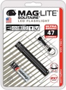 Maglite Solitaire LED 1-Cell AAA Flashlight Black - (SJ3A016)