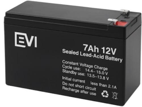 EVI 7Ah 12V Lead-Acid Battery (EVIA7-12) – Reliable Backup Power