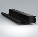 Siemon Z6AS-PNL-U48K Z-MAX 48-Port Cat 6A Shielded Patch Panel - 1U Rack-Mount