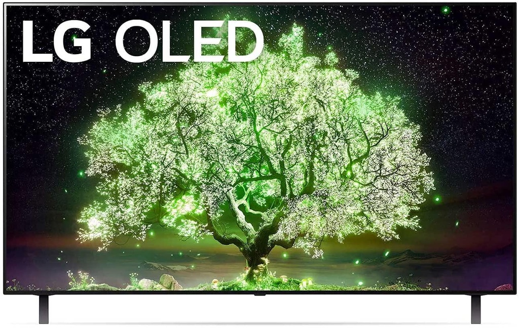 LG OLED TV 55 Inch A1 Series 4K Cinema Screen Design (OLED55A1PVA)HDR webOS Smart with ThinQ AI Pixel Dimming