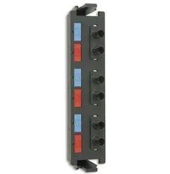 Siemon RIC-F-SC6-1 SC Fiber Adapter Plate - 6-Fiber Flat Pack Fiber Optic Panel