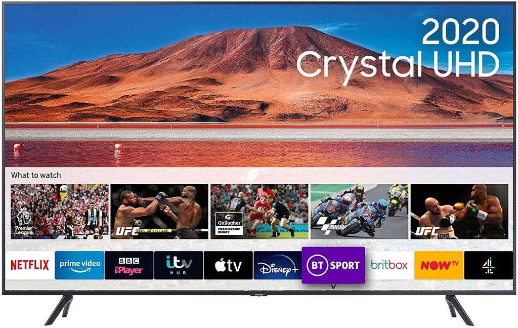 Samsung 65" TU7100 Crystal UHD 4K HDR Smart TV